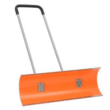 Efficient Snow Shovel with Extendable Handle - 96 cm Steel Blade