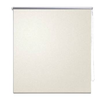 Roller Blind Blackout 160x230 cm Off White - Ultimate Light Control