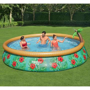 Bestway Fast Set Inflatable Paradise Palms Pool - 457x84 cm