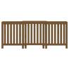 Radiator Cover Honey Brown | Solid Pine Wood 210x21x85 cm