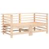 Garden Corner Sofas - Solid Wood Pine | Hipomarket UK