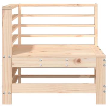 Garden Corner Sofas - Solid Wood Pine | Hipomarket UK