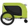 Pet Bike Trailer - Green & Black Oxford Fabric & Iron | HipoMarket