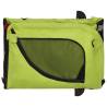 Pet Bike Trailer - Green & Black Oxford Fabric & Iron | HipoMarket