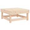 Garden Footstool Solid Wood Pine - Stylish Outdoor Comfort