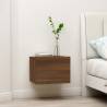 Bedside Cabinets Brown Oak 40x30x30 cm Engineered Wood Colour brown oak Quantity in Package 1 