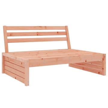 Garden Middle Sofa 120x80 cm - Solid Douglas Wood | HipoMarket