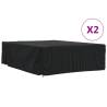 Garden Furniture Covers 2 pcs 350x260x90 cm 420D Oxford Fabric Size 350 x 260 x 90 cm Quantity in Package 1 