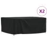 Garden Furniture Covers 2 pcs 242x182x100 cm 420D Oxford Fabric Size 242 x 182 x 100 cm Quantity in Package 1 