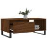 Elegant Brown Oak Coffee Table - 90x50x36.5 cm | Hipo Market