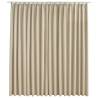 Beige Blackout Curtain with Hooks - 290x245 cm | HipoMarket