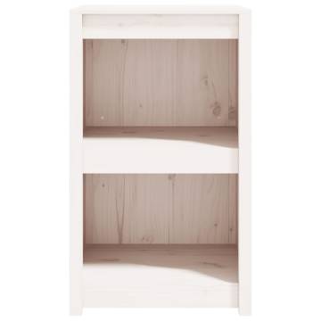 Outdoor Kitchen Cabinet White 55x55 cm - Solid Wood Pine