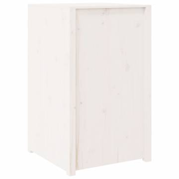 Outdoor Kitchen Cabinet White 55x55 cm - Solid Wood Pine