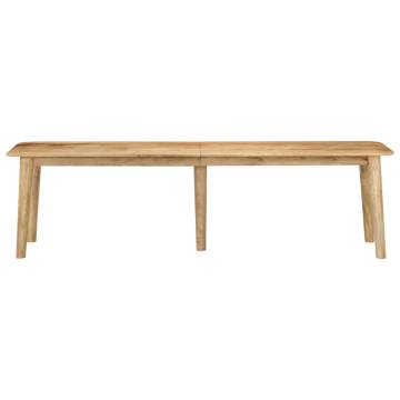 Solid Mango Wood Bench 160x40x45 cm - Stylish & Durable