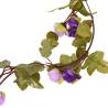 Artificial Flower Garlands - 6 pcs Light Purple 215 cm