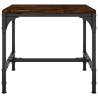 Stylish Smoked Oak Side Table - 40x40x35 cm | HipoMarket