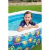 Bestway Inflatable Kids Pool - 229x152x56 cm - Blue