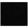 Ceramic Hob with 4 Burners Touch Control 6600 W Size 59 cm Wattage 6600 w Number of 1 