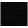 Ceramic Hob with 4 Burners Touch Control - 6600 W