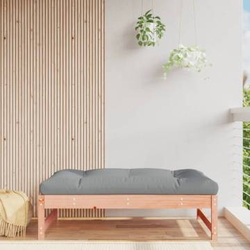 Garden Footstool - Solid Douglas Wood | 120x80 cm | Hipomarket