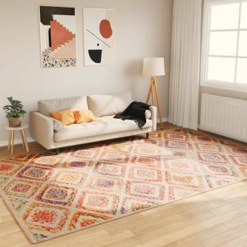 Multicolour Washable Rug 190x300 cm | Anti Slip & Soft