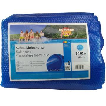 Summer Fun Solar Pool Cover 300 cm - Blue PE Protection