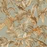 DUTCH WALLCOVERINGS Bird-of-Paradise Wallpaper | Teal Blue