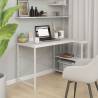 Computer Desk White 110x72x70 cm Engineered Wood Colour white 