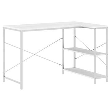 Stylish White Computer Desk - 110x72x70 cm | Hipo Market