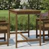 Garden Table Honey Brown 121x82.5x110 cm Solid Wood Pine Colour honey brown pine Size 121 x 82.5 x 110 cm Quantity in Package 1 