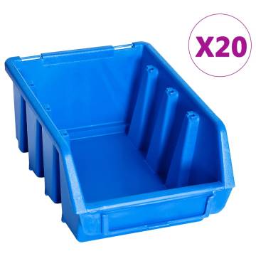 Stacking Storage Bins 20 pcs - Organize Your Space