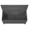 Garden Storage Box Grey 115x49x60 cm - Solid Pine Wood