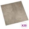 Self-adhesive PVC Flooring Planks - 20 pcs Grey | HipoMarket