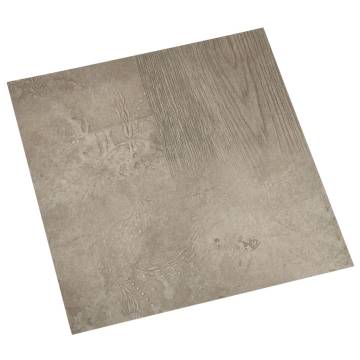 Self-adhesive PVC Flooring Planks - 20 pcs Grey | HipoMarket