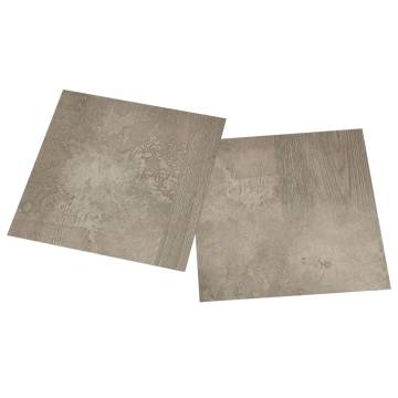 Self-adhesive PVC Flooring Planks - 20 pcs Grey | HipoMarket