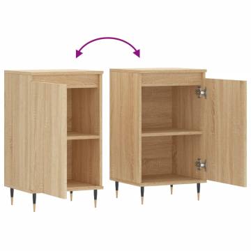 Trendy 2 pcs Sonoma Oak Sideboards - Engineered Wood