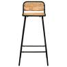 Stylish Bar Chairs (4 pcs) - Solid Mango Wood | HipoMarket