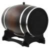 Wine Barrel with Tap - Solid Pinewood 35L | HipoMarket