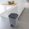 Curver Pedal Bin Essentials 20L Light Grey Capacity 20 l Number of bins 1 