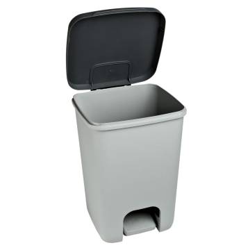 Curver Essentials 20L Pedal Bin - Light Grey | Hipomarket