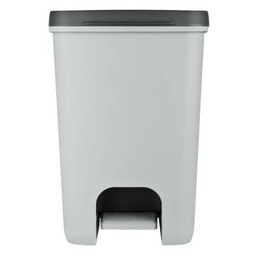 Curver Essentials 20L Pedal Bin - Light Grey | Hipomarket