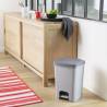 Curver Essentials 20L Pedal Bin - Light Grey | Hipomarket