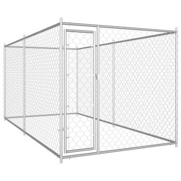 Outdoor Dog Kennel 382x192 cm | Safe & Durable Dog Play Space