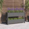 Planter Grey 112x25x66 cm Solid Wood Pine Colour grey Size 112 x 25 x 66 cm Quantity in Package 1 