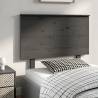 Stylish Grey Pine Bed Headboard - 104x6x82.5 cm | Hipomarket