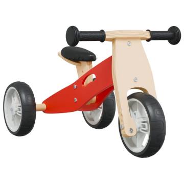 Balance Bike for Children 2-in-1 Red | Safe & Fun Learning