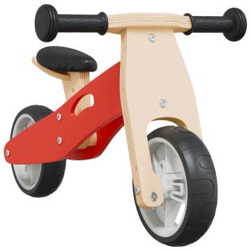 Balance Bike for Children 2-in-1 Red | Safe & Fun Learning