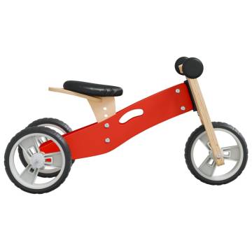 Balance Bike for Children 2-in-1 Red | Safe & Fun Learning