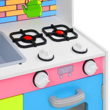 Kids' Play Kitchen MDF - Fun Toy Set for Mini Chefs