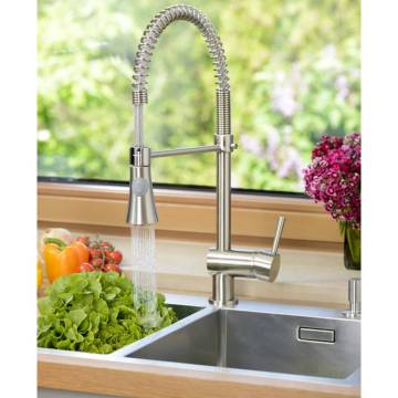 SCHÜTTE Sink Mixer CORNWALL Stainless Steel - Versatile & Durable